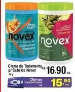 Oferta de Novex - Creme De Tratamento P/ Cabelos por R$16,9 em Fort Atacadista