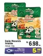 Oferta de On - Queijo Mussarela por R$6,98 em Fort Atacadista