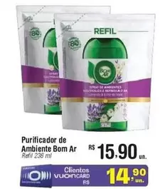 Oferta de Bom Ar - Purificador De Ambiente por R$15,9 em Fort Atacadista