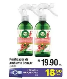 Oferta de Bom Ar - Purificador De Ambiente por R$19,9 em Fort Atacadista