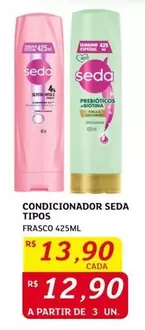 Oferta de Seda - Condicionador Tipos por R$13,9 em Assaí Atacadista