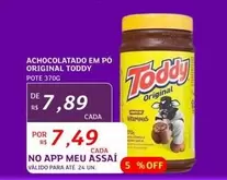 Oferta de Original - Achocolatado Em Po por R$7,89 em Assaí Atacadista