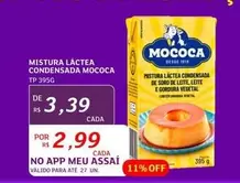 Oferta de Mococa - Mistura Lactea Condensada por R$3,39 em Assaí Atacadista