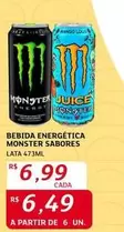 Oferta de Monster - Bebida Energética por R$6,99 em Assaí Atacadista