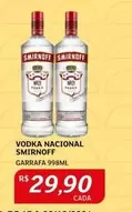 Oferta de Smirnoff - Vodka Nacional por R$29,9 em Assaí Atacadista