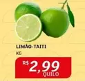 Oferta de Limão-taiti por R$2,99 em Assaí Atacadista