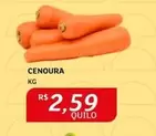 Oferta de Cenoura por R$2,59 em Assaí Atacadista