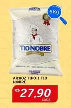 Oferta de Nobre - Arroz Tipo 1 Tio por R$27,9 em Assaí Atacadista