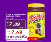 Oferta de Original - Achocolatado Em Po por R$7,89 em Assaí Atacadista