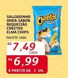 Oferta de Elma Chips - Salgadinho Onda Sabor Requeijão por R$7,49 em Assaí Atacadista