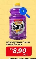 Oferta de Sanol - Desinfetante por R$8,9 em Assaí Atacadista