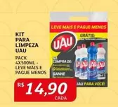 Oferta de Uau - Kit Para Limpeza por R$14,9 em Assaí Atacadista