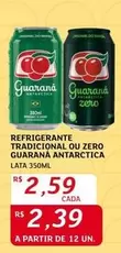 Oferta de Guaraná Antarctica - Refrigerante Tradicional Ou Zero por R$2,59 em Assaí Atacadista