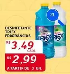 Oferta de Triex - Desinfetante por R$3,49 em Assaí Atacadista