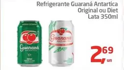 Oferta de Guaraná - Refrigerante Antarctica Original Ou Diet por R$2,69 em Tenda Atacado