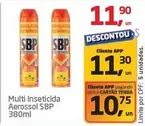 Oferta de SBP - Multi Inseticida Aerossol por R$11,9 em Tenda Atacado