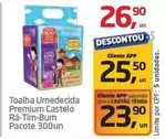 Oferta de Castelo - Toalha Umedecida Premium por R$26,9 em Tenda Atacado