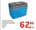 Oferta de Térmica - Caixa Térmica Uniterm Floripa Cores por R$62,9 em Tenda Atacado