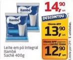 Oferta de Leite Em Pó Integral por R$14,9 em Tenda Atacado