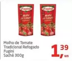 Oferta de Fugini - Molho De Tomate Tradicional Refogado por R$1,39 em Tenda Atacado