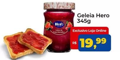 Oferta de Hero - Geleia por R$19,99 em Tonin Superatacado