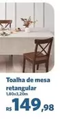 Oferta de De   - Toalha De Mesa por R$149,98 em Sam's Club