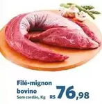 Oferta de Bovino - Filé-Mignon Bovino por R$76,98 em Sam's Club