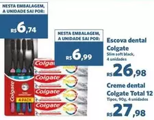 Oferta de Colgate - Escova Dental por R$26,98 em Sam's Club