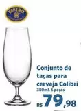 Oferta de Colibri - Conjunto De Taças Para Cerveja por R$79,98 em Sam's Club