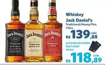 Oferta de Jack Daniel´s - Whiskey por R$139,88 em Sam's Club