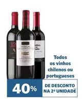 Oferta de De   - Todos Os Vinhos Chilenos Ou Portugueses em Sam's Club