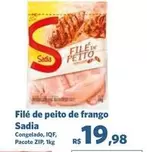 Oferta de Sadia - Filé De Peito De Frango por R$19,98 em Sam's Club