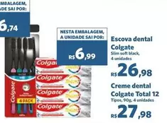 Oferta de Colgate - Escova Dental por R$6,99 em Sam's Club