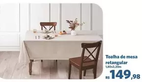 Oferta de De   - Toalha De Mesa por R$149,98 em Sam's Club