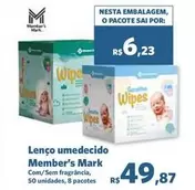 Oferta de Pacote - Lenço Umedecido por R$49,87 em Sam's Club