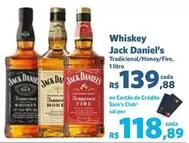 Oferta de Jack Daniel´s - Whiskey por R$139,88 em Sam's Club