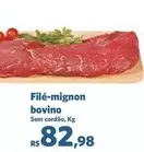 Oferta de Bovino - Filé-mignon Bovino por R$82,98 em Sam's Club