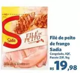 Oferta de Sadia - Filé De Peito De Frango por R$19,98 em Sam's Club