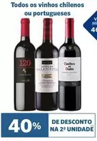 Oferta de De   - Todos Os Vinhos Chilenos Ou Portugueses em Sam's Club