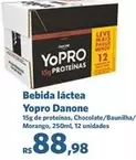 Oferta de Danone - Bebida Láctea Yopro por R$88,98 em Sam's Club