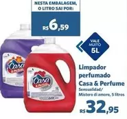 Oferta de Casa & Perfume - Limpador Perfumado por R$32,95 em Sam's Club