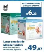 Oferta de Pacote - Lenço Umedecido por R$49,87 em Sam's Club