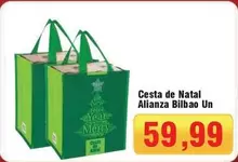 Oferta de De   - Cesta De Natal Alianza Bilbao Un por R$59,99 em Spani Atacadista