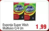 Oferta de Super - Esponja  Wish Multiuso por R$1,99 em Spani Atacadista