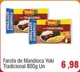 Oferta de Yoki - Farofa De Mandioca Tradicional por R$6,98 em Spani Atacadista