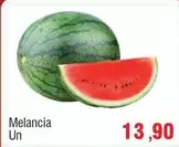 Oferta de Melancia Un por R$13,9 em Spani Atacadista