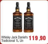 Oferta de Jack Daniel´s - Whisky Tradicional por R$119,9 em Spani Atacadista