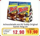 Oferta de Toddy - Achocolatado Em Pó Original Sachê por R$12,9 em Spani Atacadista