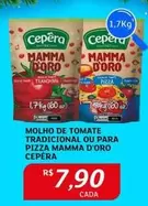 Oferta de Cepêra - Molho De Tomate Tradicional Ou Para Pizza Mamma D'Oro por R$7,9 em Assaí Atacadista