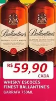 Oferta de Ballantine´s - Whisky Escoces Finest por R$59,9 em Assaí Atacadista